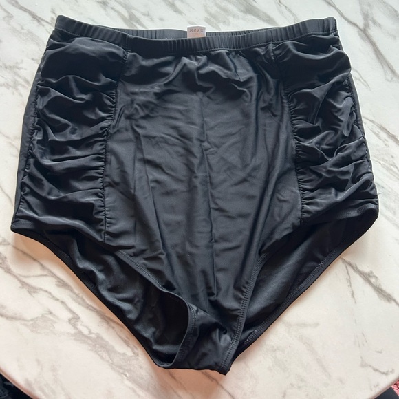 Coral Reef Sun Baked Swim Bottoms Black XXL - Picture 3 of 5
